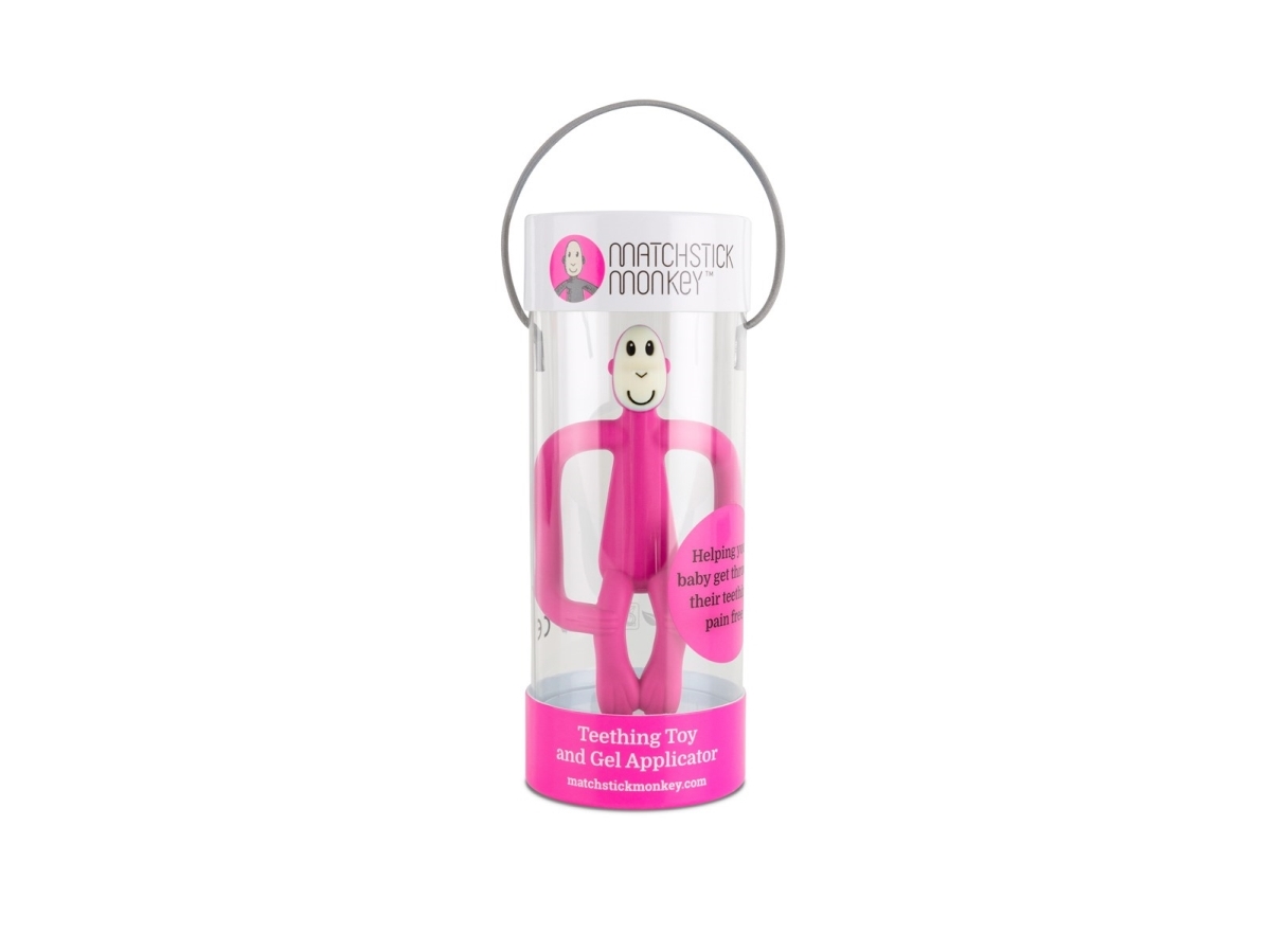 Matchstick Monkey Bidering - Pink