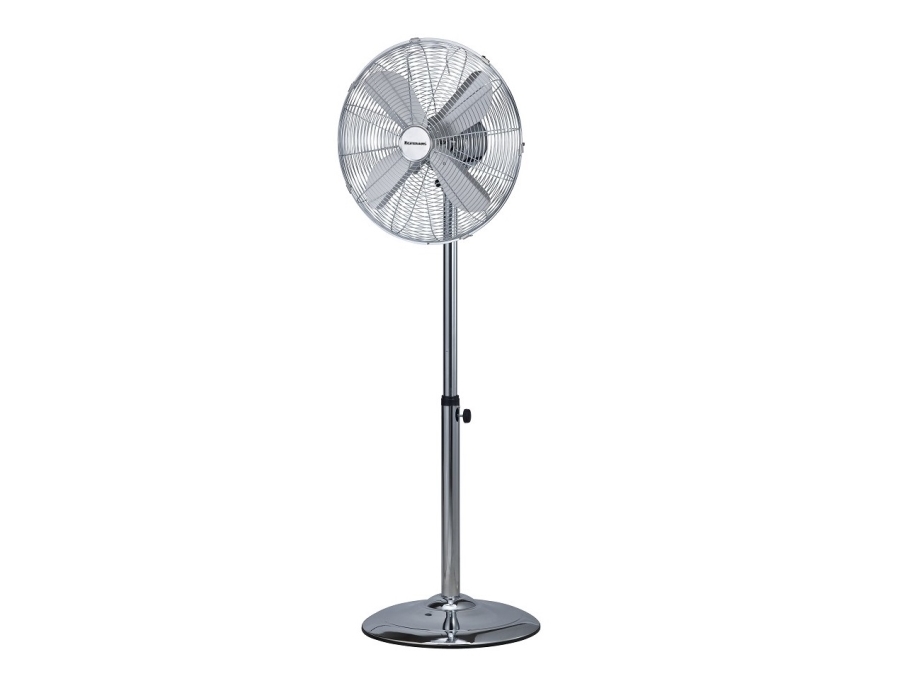 Ravanson WT-7040SN INOX, Bladfläkt för hushållsbruk, Rostfritt stål, Golv, Gjuten aluminium, 62,5 dB, 45 cm | Ventilation & Klimat - Ventilation - Bords fläkt | GameStuff