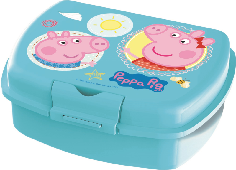 PEPPA PIG Urban sandwichlåda, 16 x 12 x 7 cm | Köksutrustning - Köksredskap | GameStuff