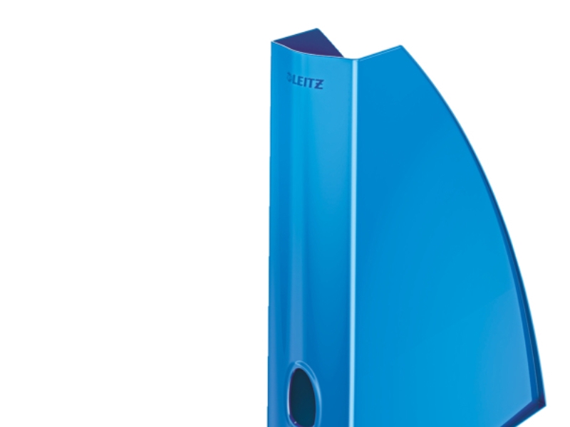 Leitz Tidskriftsamlare WOW, Blå, Plast, A4, 290 g | Arkivering - Arkiv box/mappar - Förvaringslåda för hängmappar | GameStuff