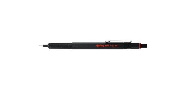 Rotring 600 Mechanical Pencil black 0,7 mm | Skrivredskap - Blyertspennor & pencils - Stiftpennor | GameStuff