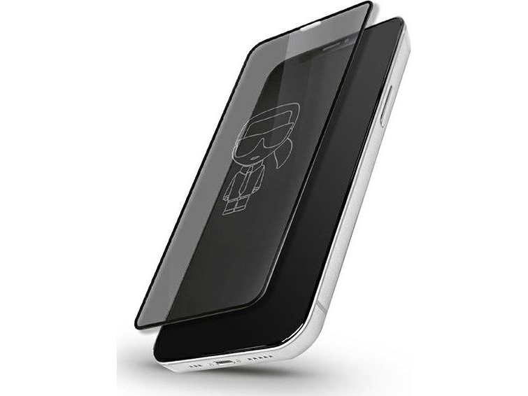 Karl Lagerfeld Gehärtetes Glas Karl Lagerfeld Klspp12ltr Für Apple Iphone 12 Pro Max Magic Logo