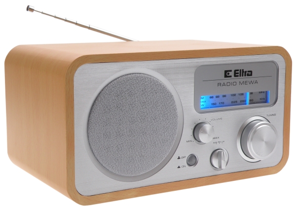 ELTRA MEWA, Personligt, Analog, FM, LW, 88 - 108 Mhz, 148,5 - 283,5 kHz, 2,5 W
