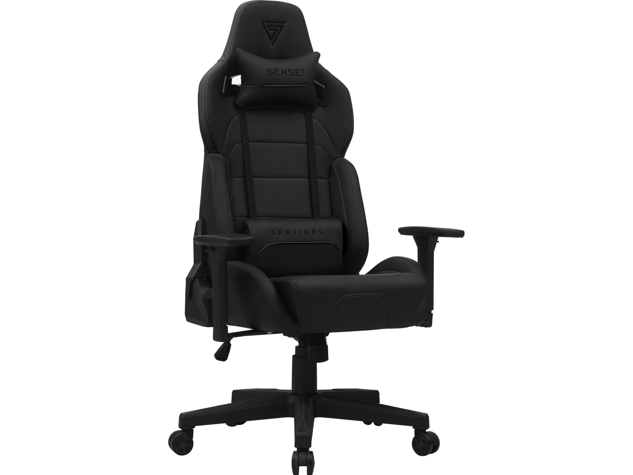Sense7 Sentinel Gaming Stuhl, Schwarz