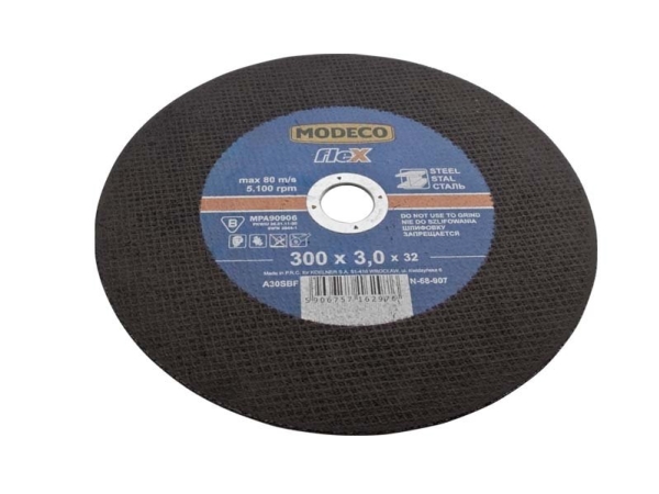 Modeco Flad Metalskæreskive 350 Mm 5 Stk (Mn-68-908)