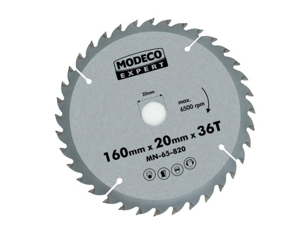 Modeco Rundsav Expert 170Mm 30/20/16 Z36 - Mn-65-825