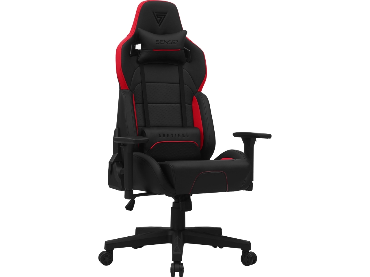 Sense7 Sentinel Gaming Chair, Schwarz Und Rot