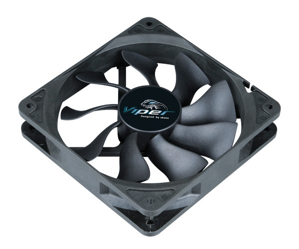 Akasa Viper Ventilator 12 Cm 600 Rpm 1900 Rpm 28 9 Db 83 63 Kubikfod/min.
