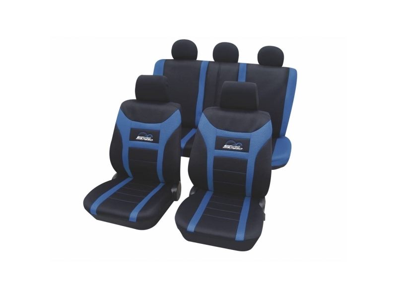 HP Autozubehör 22911 Sædebetræk Polyester Blå Førersædet , Passagersædet , Bagsædet