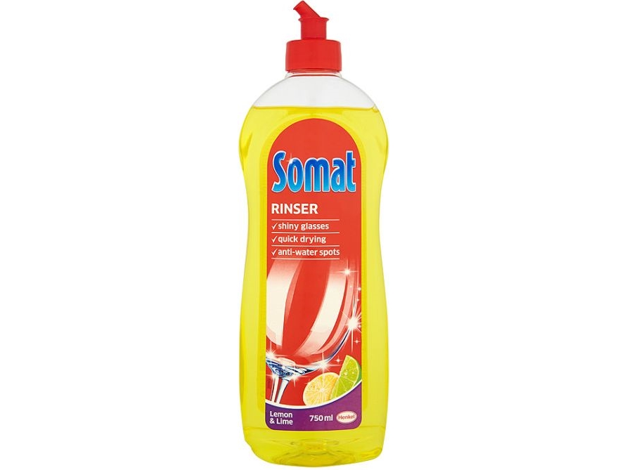 Somat Somat Lemon & Lime Rinse Aid For Dishwashers 750 Ml (18928445)