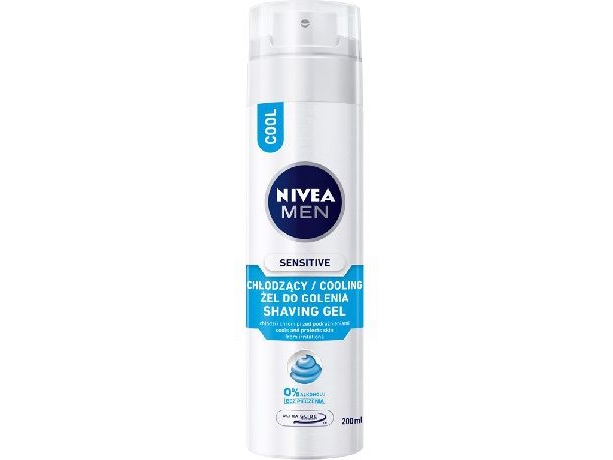 Nivea Men Sensitive Cooling Shaving Gel 200Ml