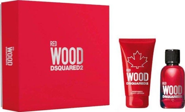 Dsquared2 Red Wood For Women Gift Set