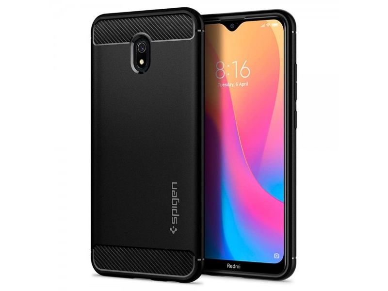 Spigen Rugged Armor, Abdeckung, Xiaomi, Redmi 8A, 15,8 Cm (6.22"), Sortieren