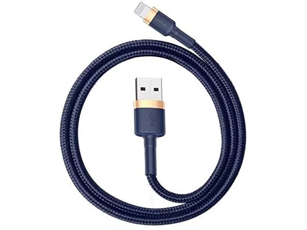 Baseus Cafule, 1 M, Lightning, Usb A, Männlich, Männlich, Blau, Gold