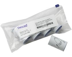Datacard 569946-001, Druckerkopfreinigungsband, Wärmeübertragung, Weiß, Datacard Sp25, Sp35, Sp55, Sp75