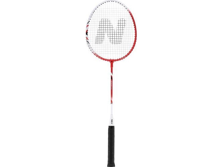 Nils Extreme NRZ205 aluminium + badmintonset med etui NILS