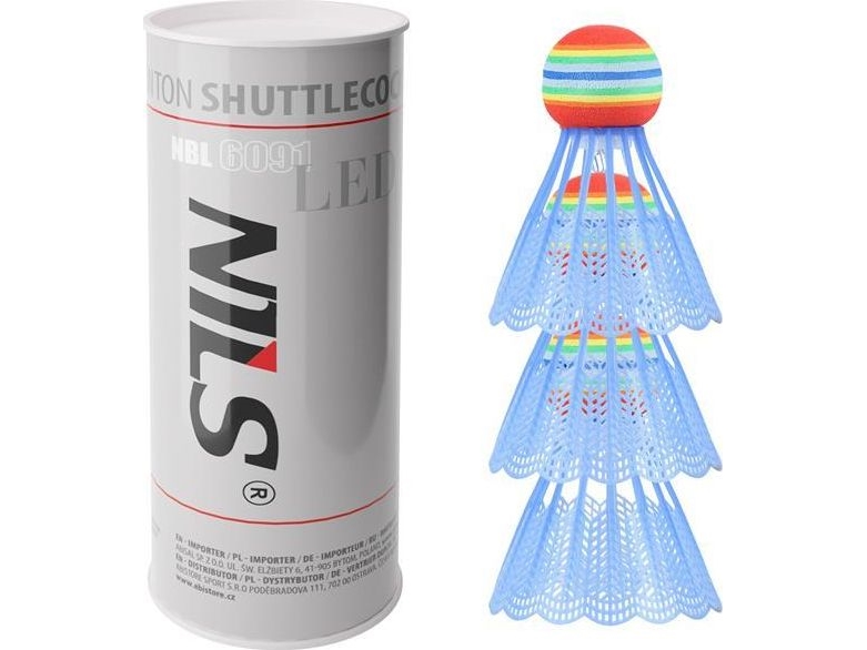 Nils Extreme Nbl6091 Lotki Nylon Led 3 Stk.