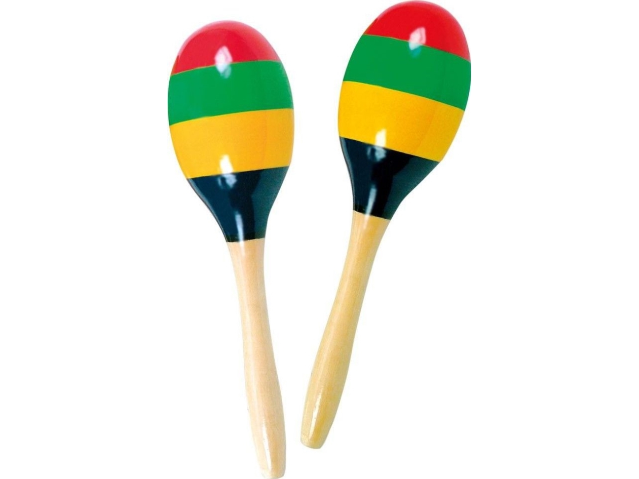 Bino maracas farverigt sæt (2 stk.)
