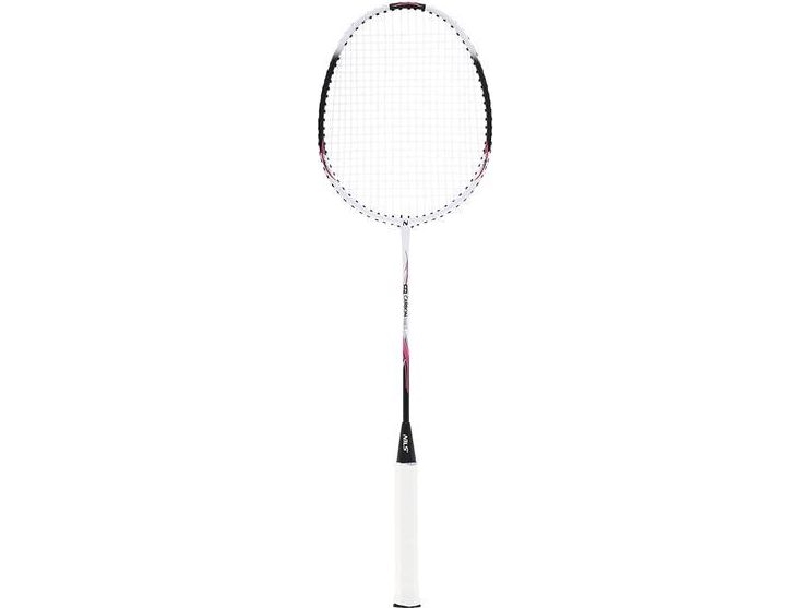 Nils Extreme NR305 carbon isometrisk badmintonketcher + ketsjeretui