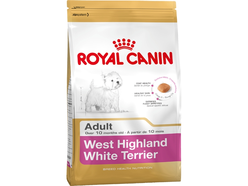 Royal Canin West Highland White Terrier Adult, Voksen, West Highland White Terrier (Westie), Mini (5 - 10Kg), Majs, Fjerkræ, 3 Kg