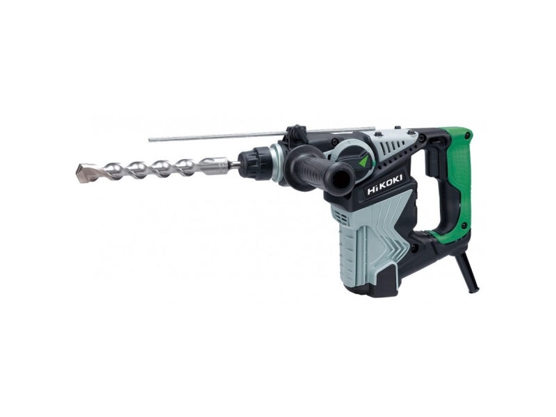 Hikoki DH28PC, SDS Plus, Svart, Grön, Grå, 2,8 cm, 800 RPM, 3,2 J, 4000 IPM