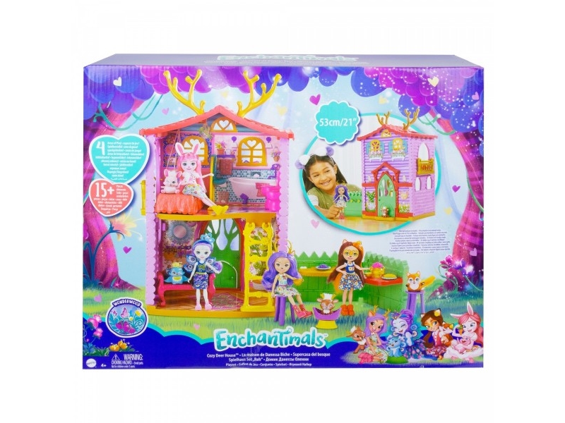 Mattel Enchantimals Little Deer House (GYJ18) | Leksaker - Figurer & Dockor - Dockhus och möbler | GameStuff