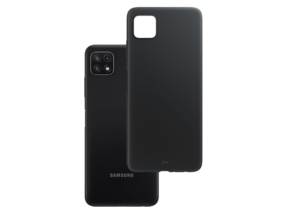 Gehäuse 3Mk Mattes Gehäuse, Samsung, Galaxy A22 4G, Schwarz