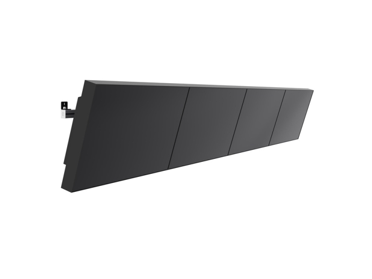 Sms Multi Display Wall Vippevægbeslag 37"-65" 100 Kg Vesa 100X100-900X400 Sort