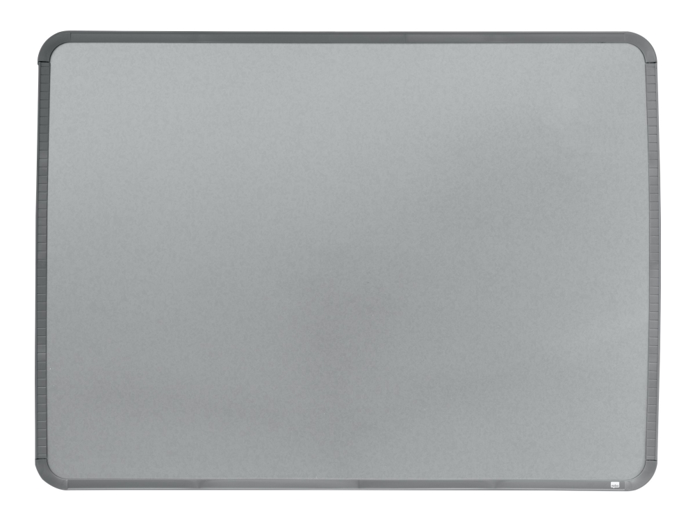 Nobo Lille Magnetisk Whiteboard Med Slank Sølvramme 580X430mm Sølv