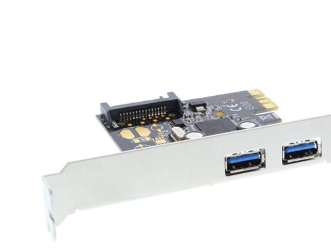Inline 76666L, Pcie, Usb 3.2 Gen 1 (3.1 Gen 1), Lavprofil, 5 Gbit/Sek., Windows 7 Home Basic, Windows 7 Home Basic X64, Windows 7 Home Premium, Windo