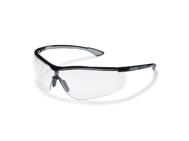 Uvex 9193080, Beskyttelsesbriller, Grå, Sort, Polykarbonat, 1 stk