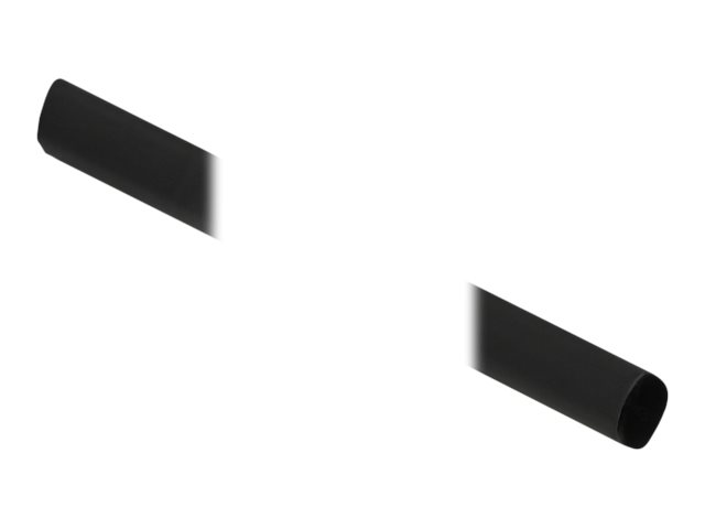 Delock Heat Shrink Tube - Kabelfleksibelt Rør - 1 M - Sort