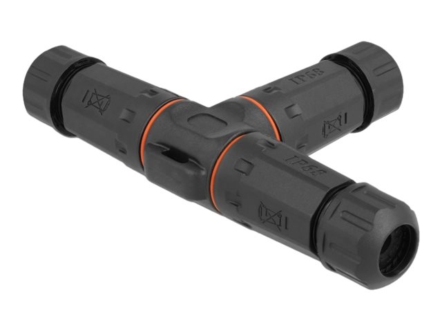 Delock - Kabelkopplare - utomhus - svart | Datortillbehör - Nätverk - Övriga tillbehör | GameStuff