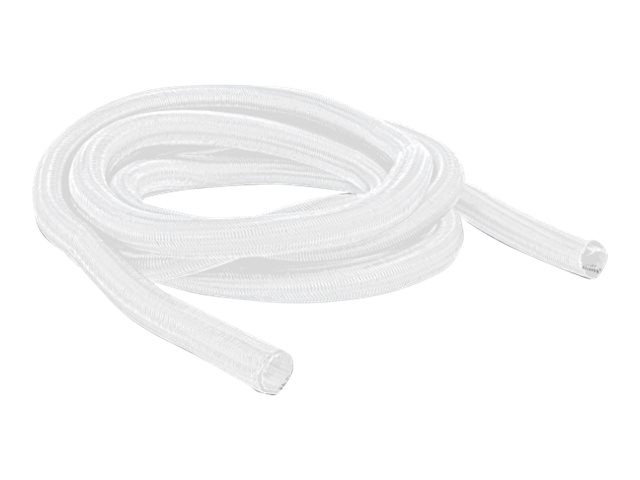 Delock Braided Sleeving self-closing - Flätad ärm - 2 m - vit | EL Artiklar - Vägar & tillägg - Övriga | GameStuff