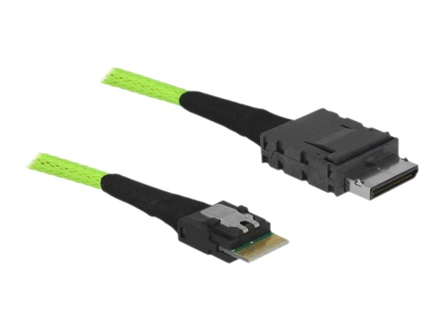 Delock Oculink - Sas Internt Kabel - Oculink (Sff-8611) (Han) Til 4I Slim Sas (Han) - 1 M