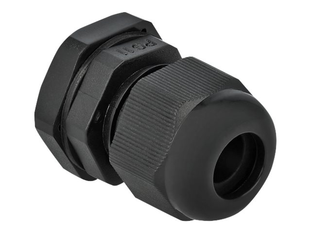 Delock Kabelverschraubung Pg11 10 Stück Schwarz, Schwarz, Kunststoff, 10 Stück(E), Pg11, 1 Cm, Ip68