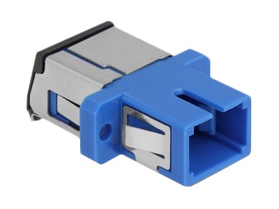Delock - Netværkskobling - Sc Enkelttilstand (Hun) Til Sc Enkelttilstand (Hun) - Fiberoptik - Simplex - Blå