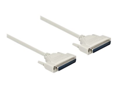 Delock Serielles Kabel D-Sub 37 Stecker Zu Stecker 3 M, Beige, 3 M, D-Sub 37 Pin, D-Sub 37 Pin, Stecker, Stecker