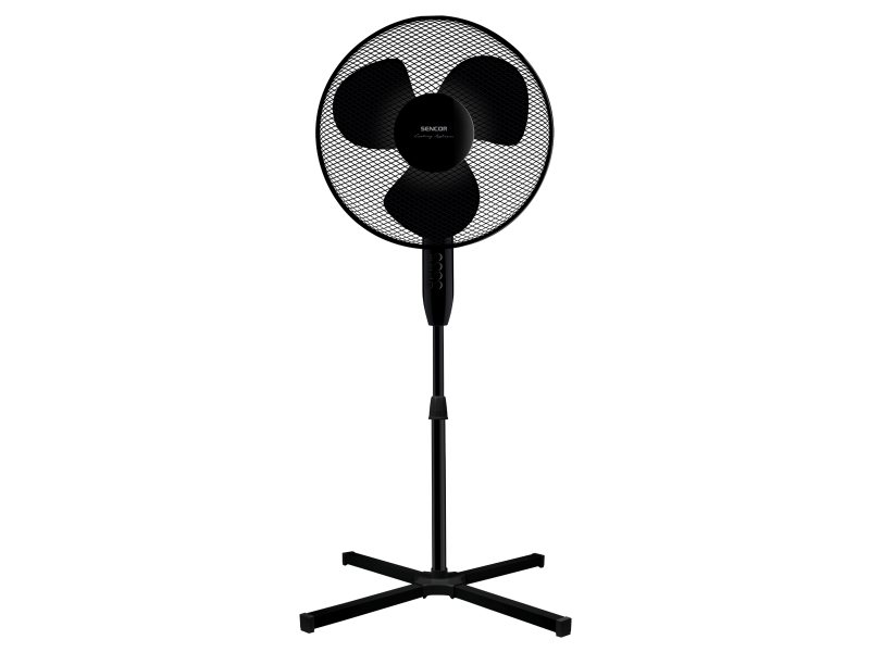 Sencor SFN 4031BK, Husholdning ventilator, Sort, Gulv, 54 dB, 40 cm, 3559,2 m³/t