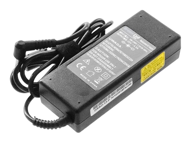 Green Cell Pro - Strømforsyningsadapter - Ac - 90 Watt - Sort - For Lenovo B570 G550 G570 G575 G580 G585 G770 G780 Ideapad P580 Z510 Z580