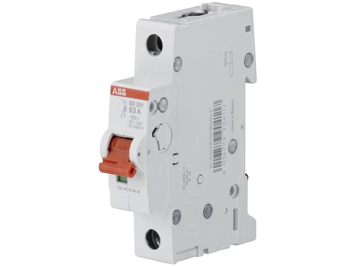 Abb 2Cdd281101r0040, Strømafbryder Med Formet Etui