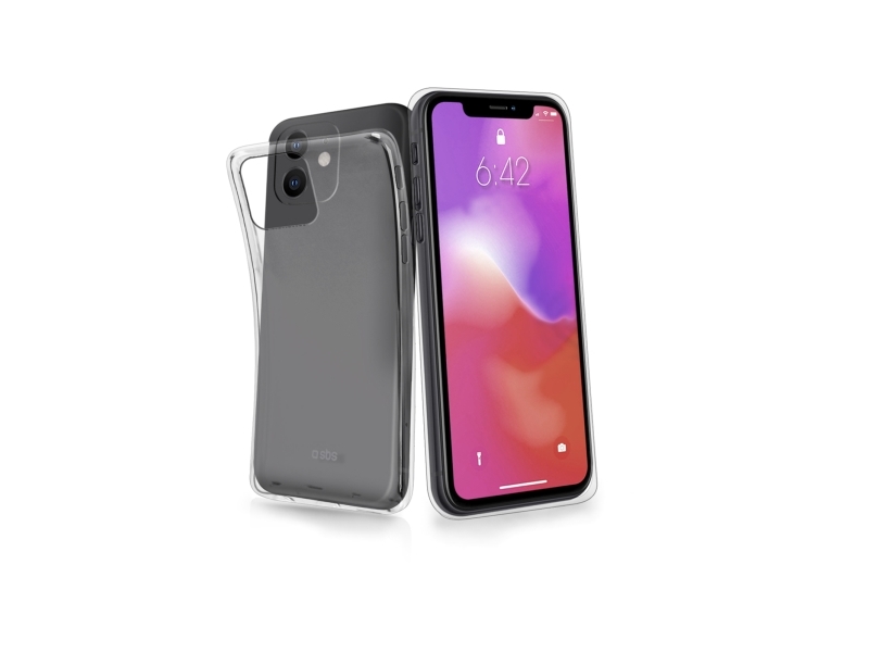 SBS TESKINIP6119T, Cover, Apple, Apple iPhone 11, 15,5 cm (6.1), Transparent
