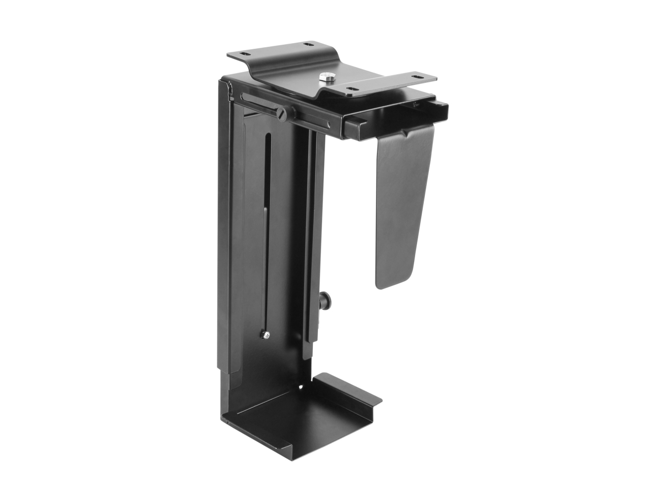 Techly Ica-Cs 66, Pc-Halterung Unter Dem Schreibtisch, 10 Kg, Schwarz, Metall, 175 Mm, 3,23 Kg
