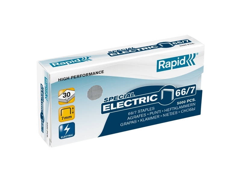 Hæfteklammer, Rapid, 66/7, pakke a 5.000 stk