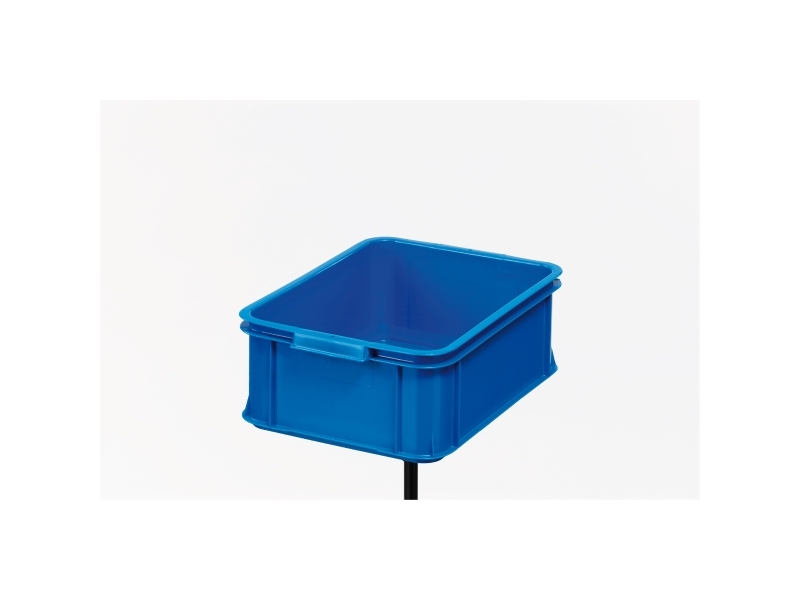 Opbevaringskasse, 13 l, 14,7 x 30 x 40 cm, plast, blå