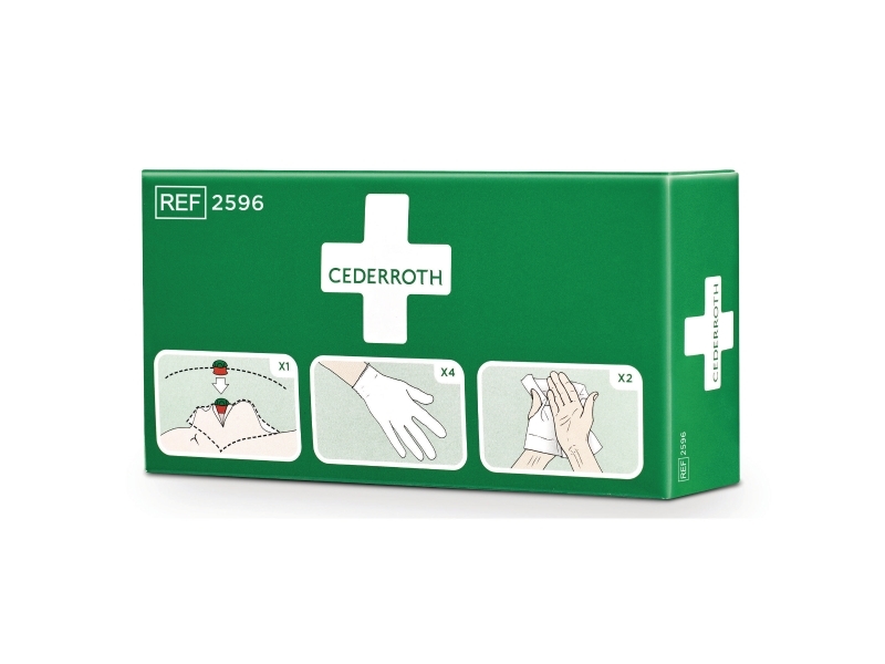 Beskyttelsespakke til mund-til-mund | Kläder & Säkerhet - Säkerhetsutrustning - Första hjälpen | GameStuff