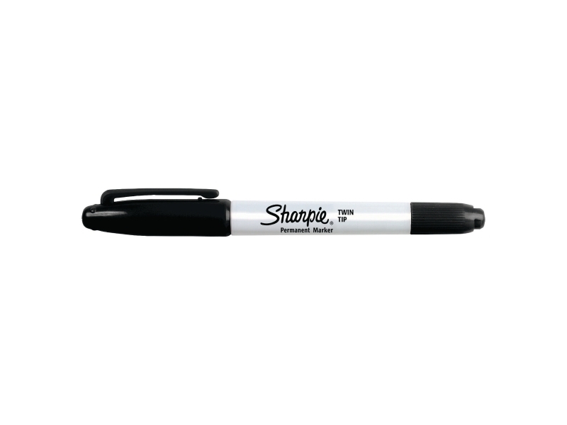 Sharpie® CD/DVD-marker TwinMarker, sort