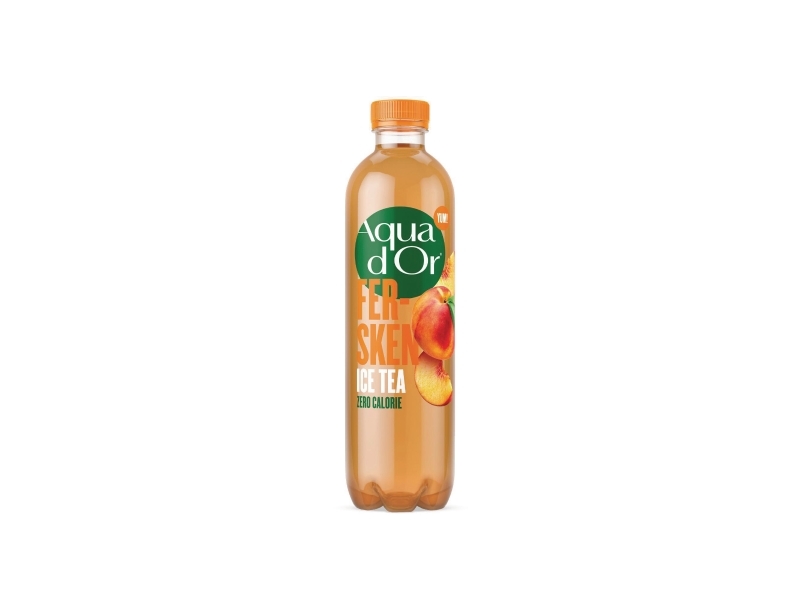Iste Aqua D'or Ice Tea, Fersken, 500 Ml - (12 Stk.) - Inkl. Pant