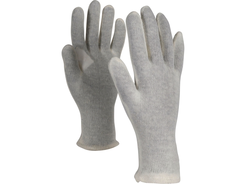 Arbetshandsker OX-ON Knitted Basic 13001, storlek 8 | Rengöring - Rengöringsprodukter - Rengöringsmaskiner - Utrustning - Handskar | GameStuff