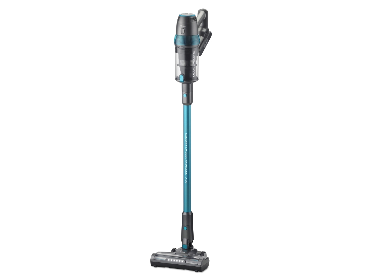Trisa Quick Clean Professional T9621, Stick Vakuum, Poseløs, Sort, Blå, 0,3 L, Dry, Cyclonisk, Hepa